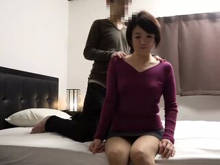 A Asian COUGAR Getting a Sexual Rubdown... Sumire Shimada, age 55